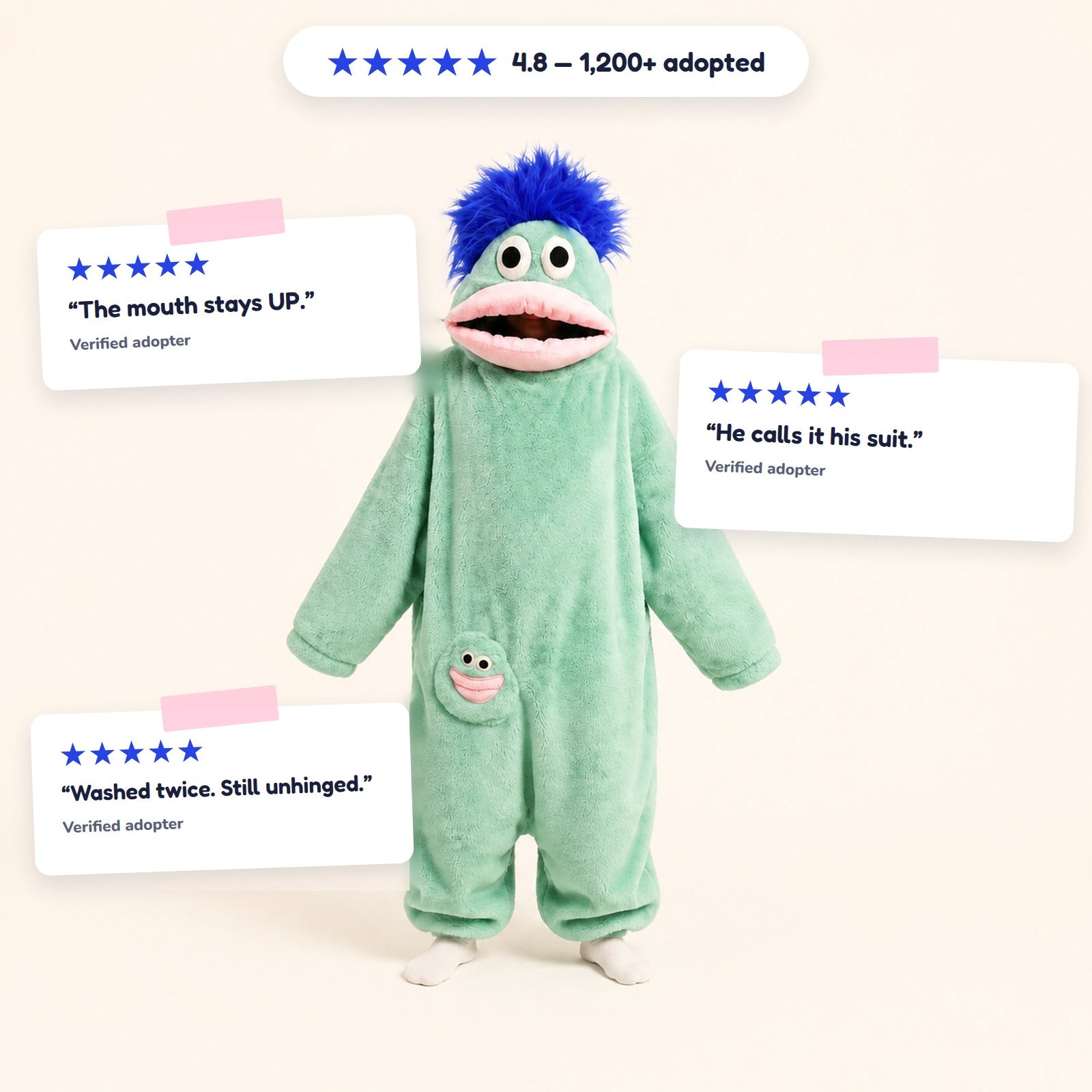 Blubzy — The Original Ugly Fish Pajamas