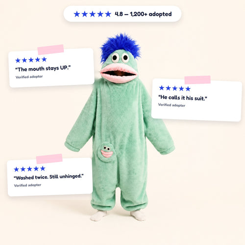 Blubzy — The Original Ugly Fish Pajamas